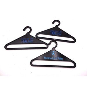 American Girl Doll American‎ Girl of Today Lot 3 Hangers Black With Blue